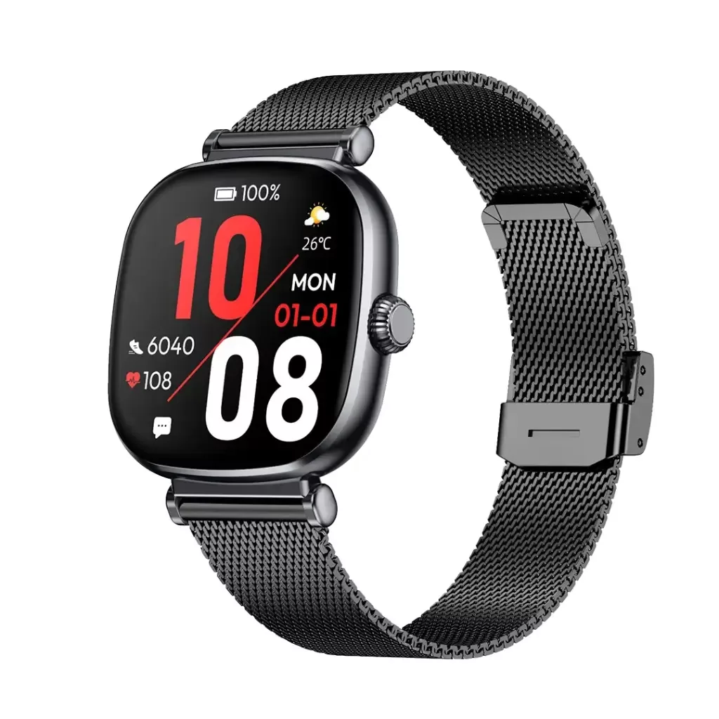 ساعت هوشمند گرین لاین 40 میلی متری مدل  MDI SECURE PRINCESS با بند فلزی