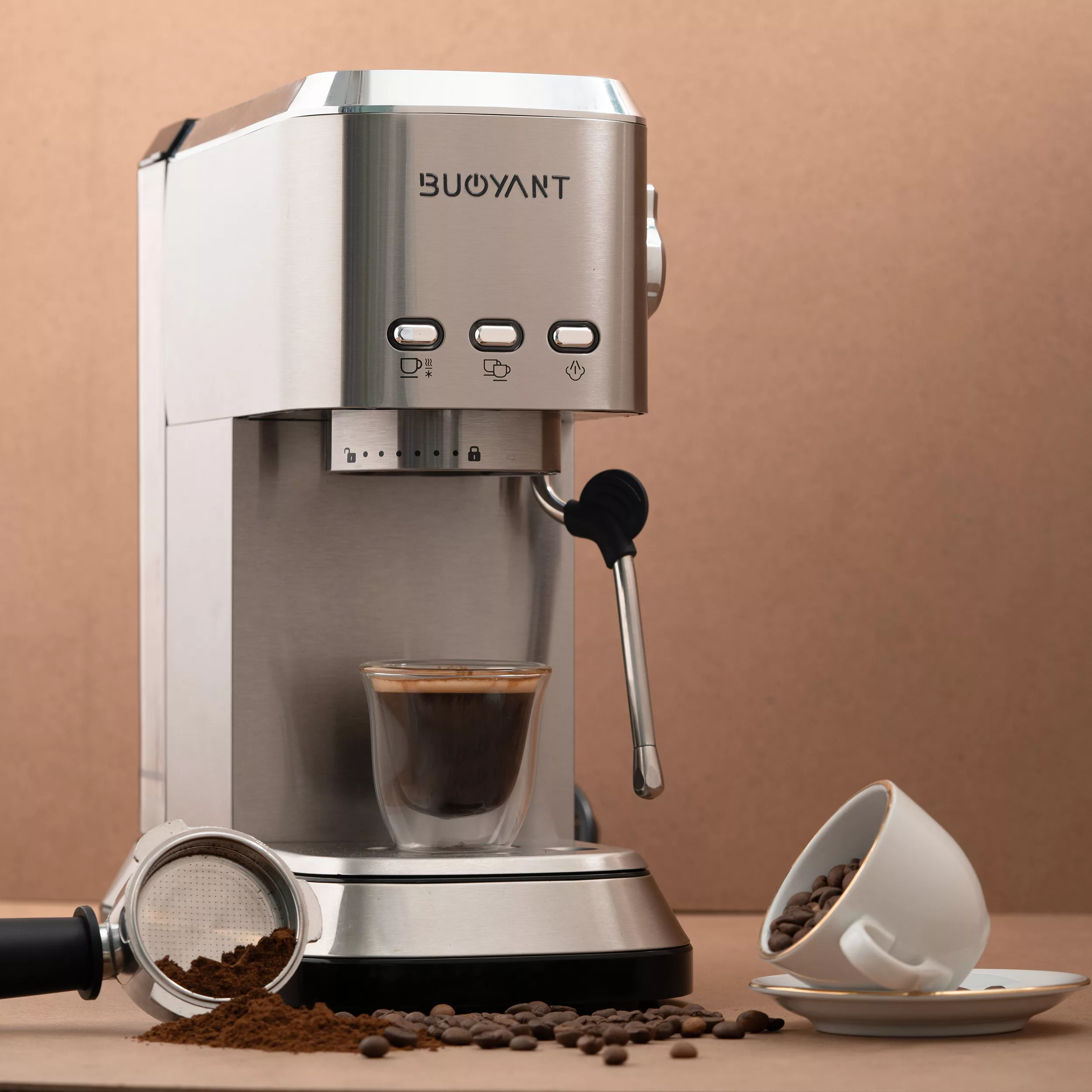 اسپرسو ساز ۱۵۰۰ میلی‌لیتر بویانت مدل BC-985