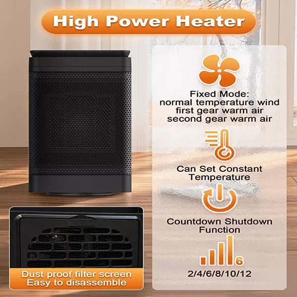 بخاری برقی مدل رومیزی