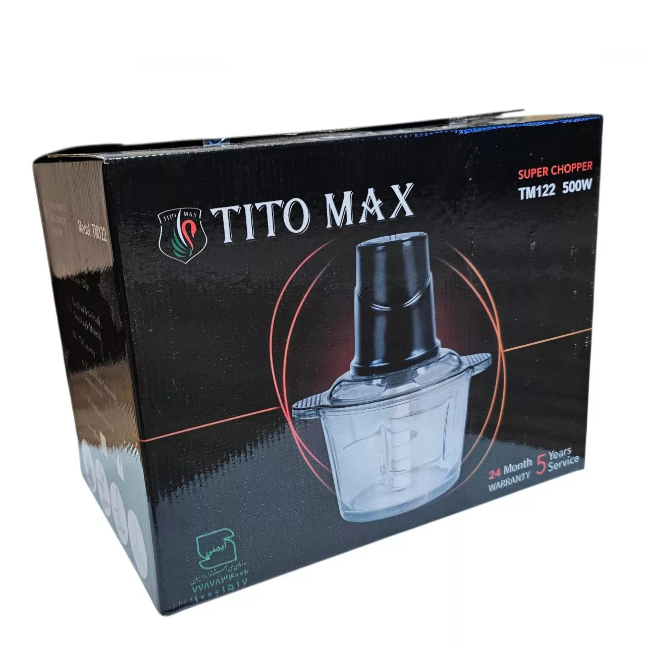 خردکن ۳.۵ لیتری تیتومکث مدل TM۱۲۲