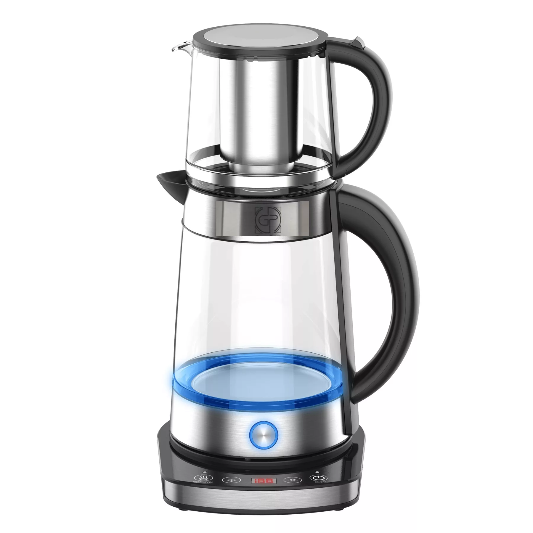 چای ساز روی هم گرین پوینت مدل FTT-TR7101EX