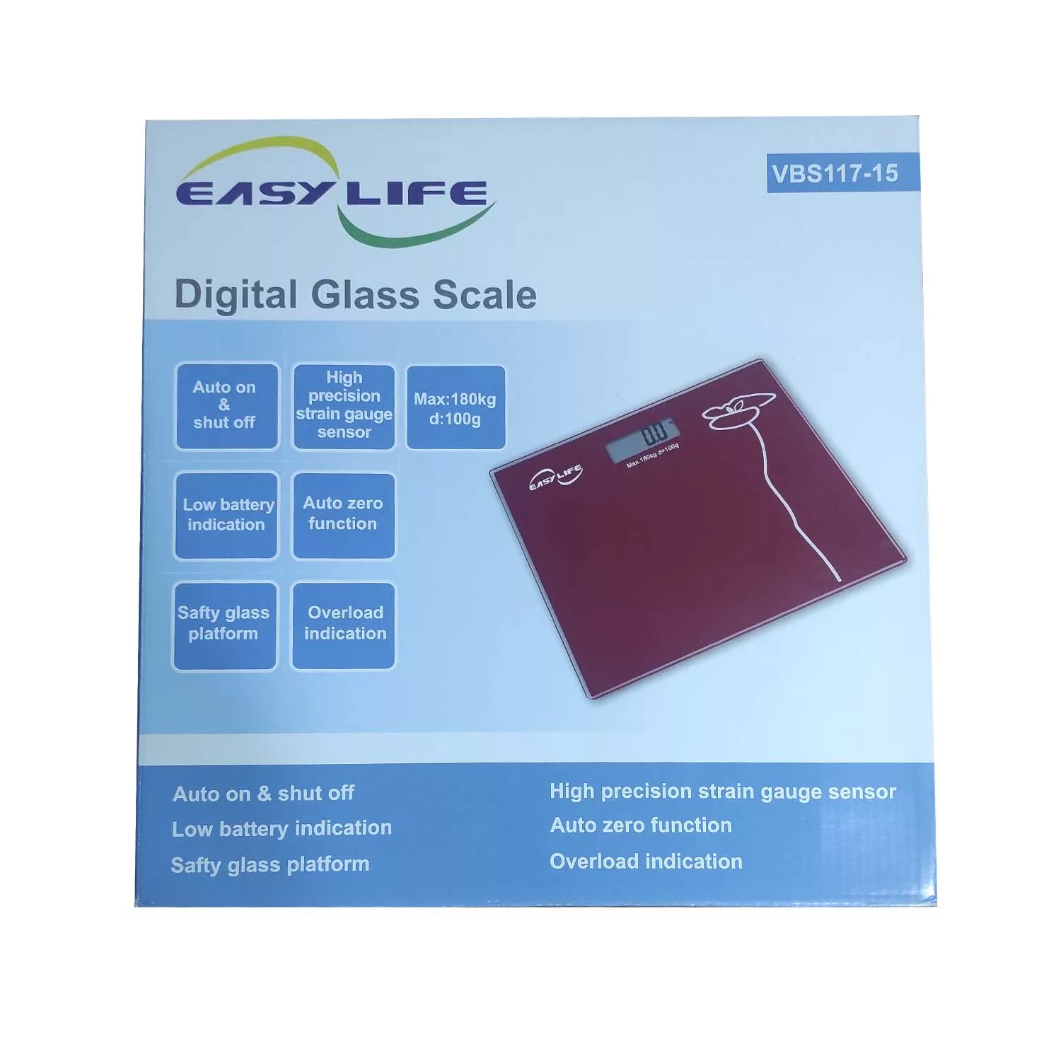 ترازو دیجیتال ایزی لایف مدل VBS117-15