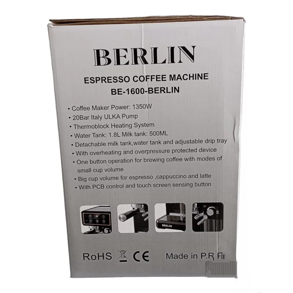 اسپرسو ساز برلین مدل BE-1600