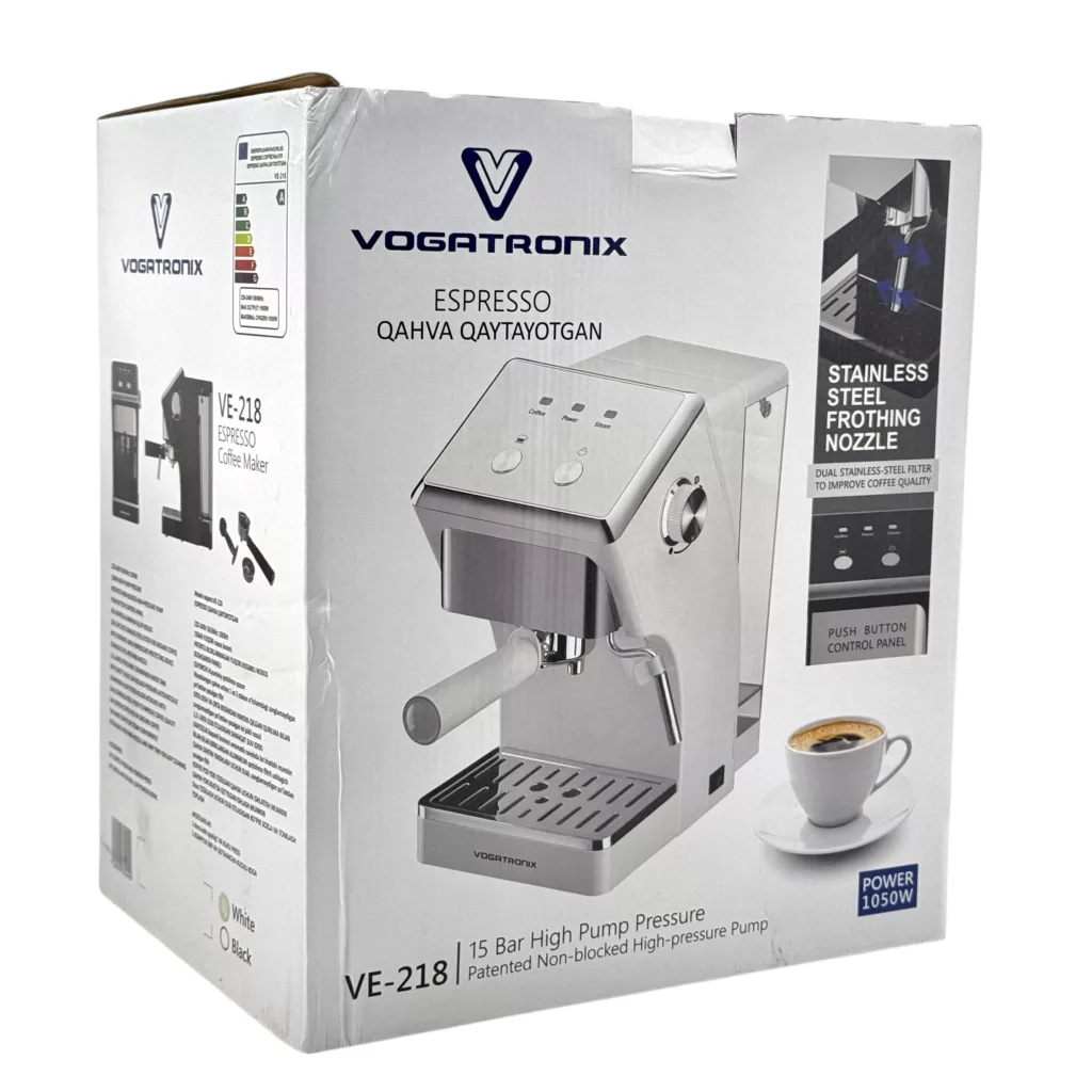 اسپرسو ساز ۱۵۰۰ میلی‌لیتر وگاترونیکس مدل VE-218