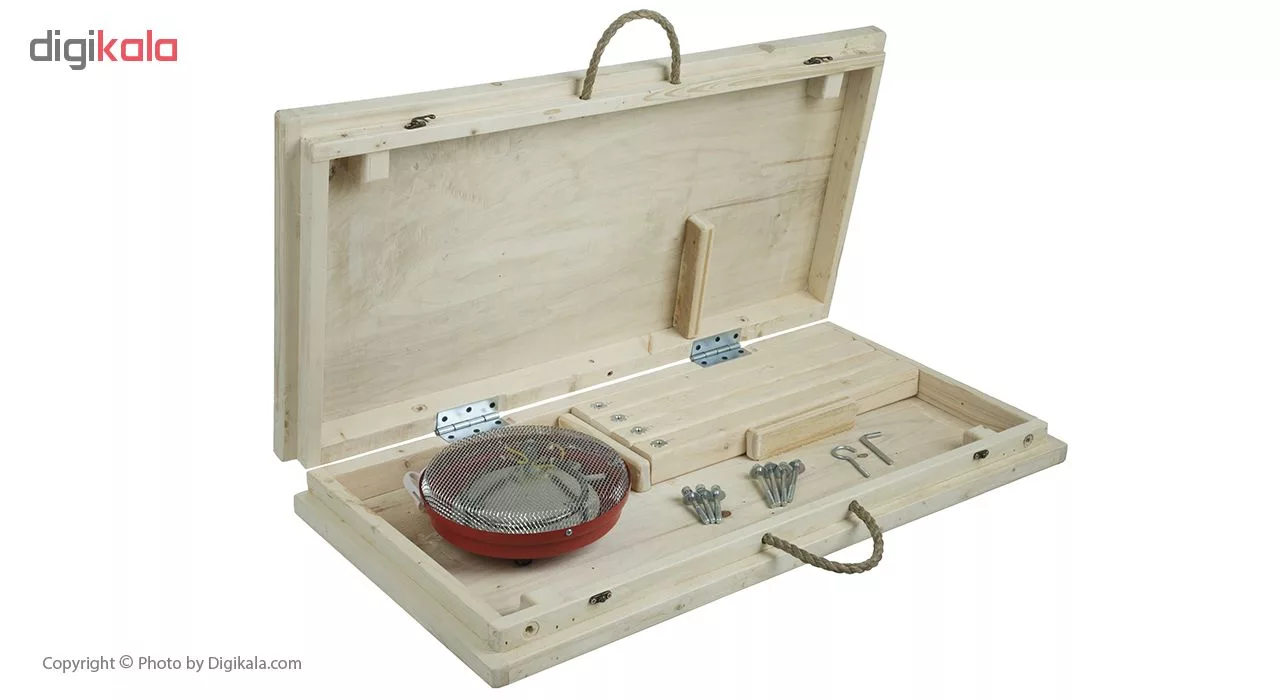 کرسی تاشو پارسین مدل KTP-yalda90cm مجموعه 5 عددی