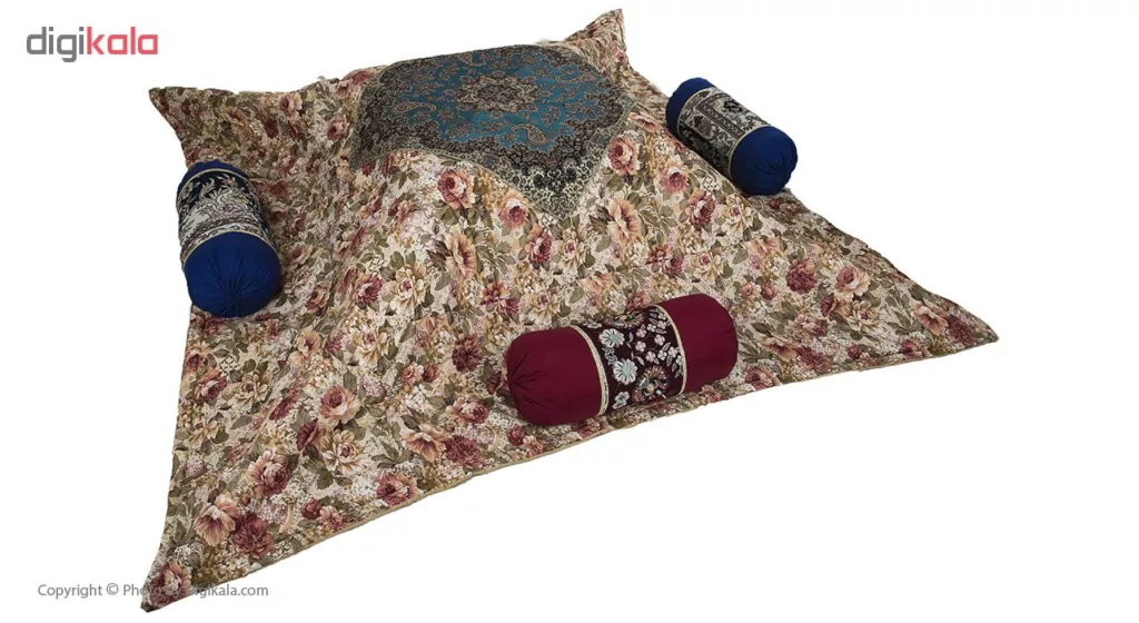 کرسی تاشو پارسین مدل KTP-nasim70cm مجموعه 9 عددی