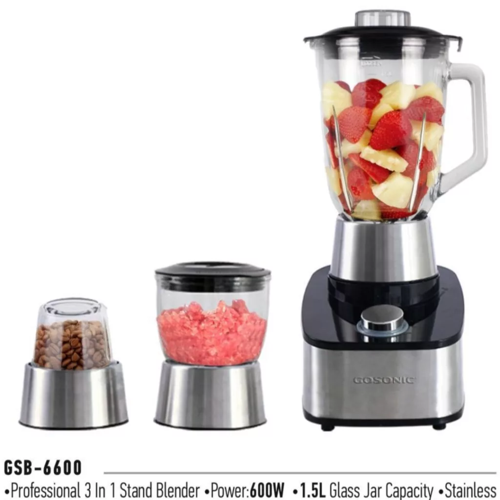 مخلوط کن و آسیاب کن 1.5 لیتری گوسونیک مدل GSB-6600
