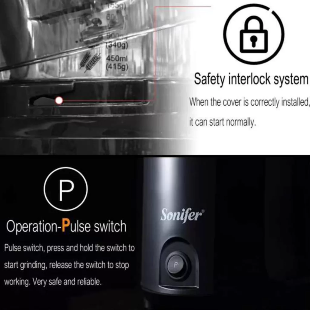 آسیاب قهوه سونیفر مدل SF-3543