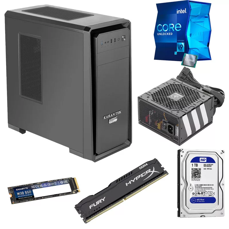 کیس اسمبل شده کران تک مدل GEN12-i5161S2 VGA2GB