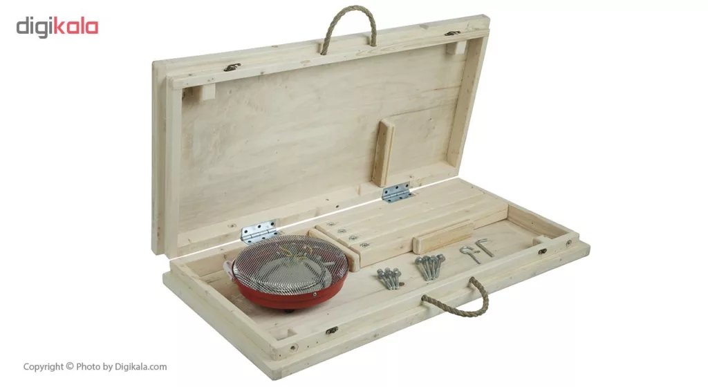 کرسی تاشو پارسین مدل KTL-nasim70cm مجموعه 5 عددی