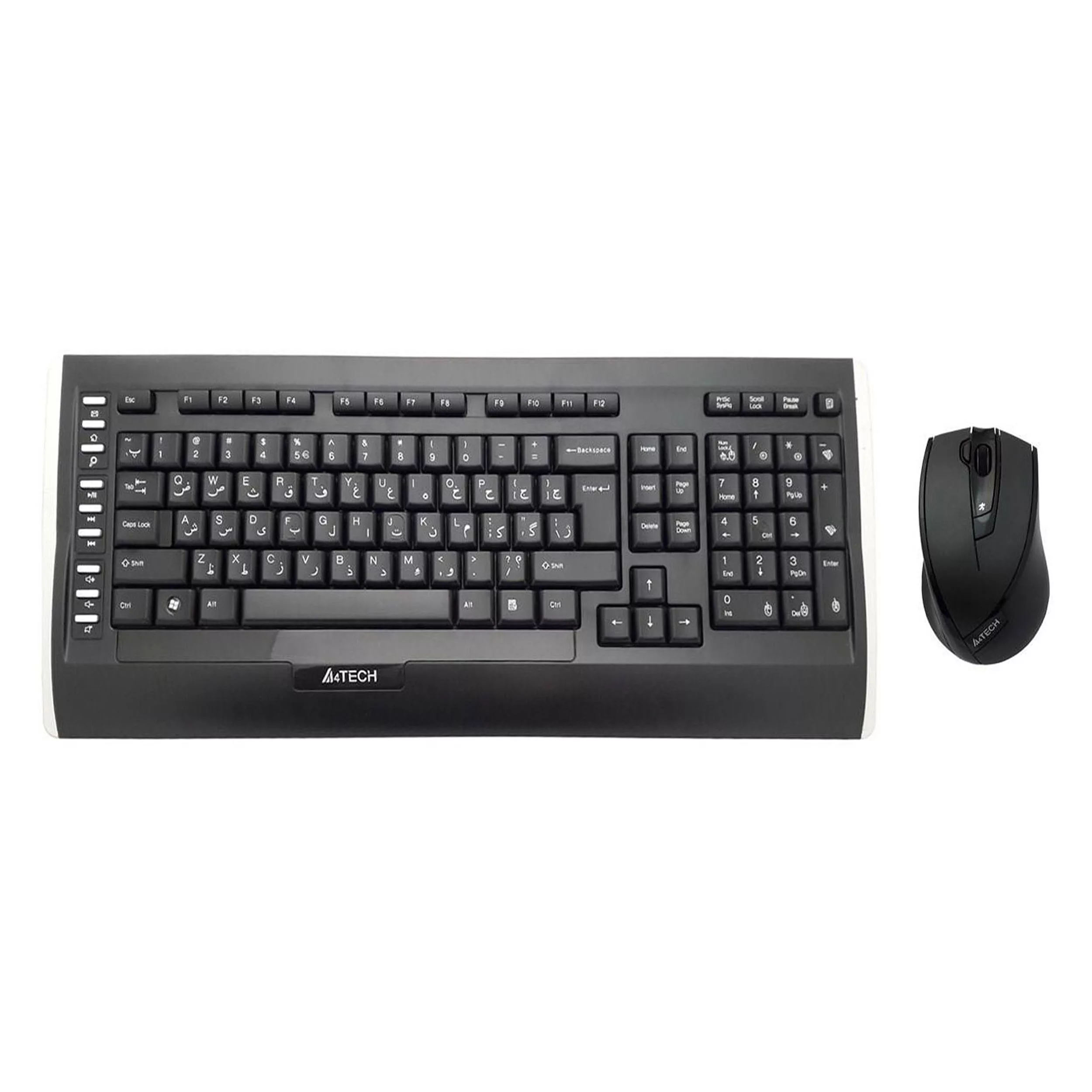 کیبورد و ماوس بی سیم ای فورتک مدل 9300F