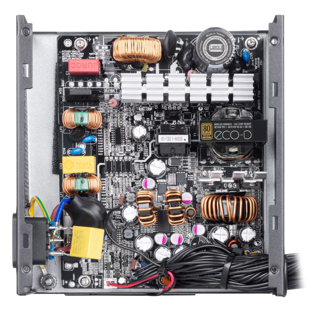 منبع تغذیه کامپیوتر 450W وات گرین مدل GP450A-ECO D