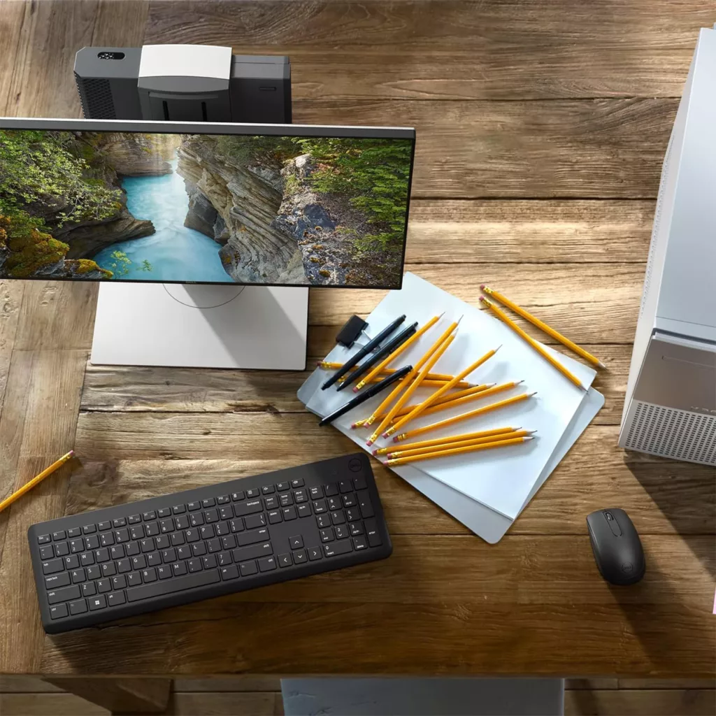 کیبورد و ماوس بی سیم دل مدل KM3322W