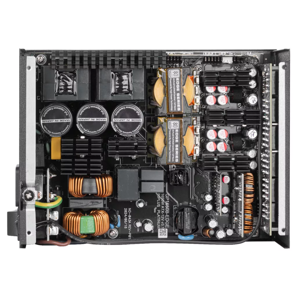 منبع تغذیه کامپیوتر 1650W وات گرین مدل GP1650B-EDGE (ATX 3.1)