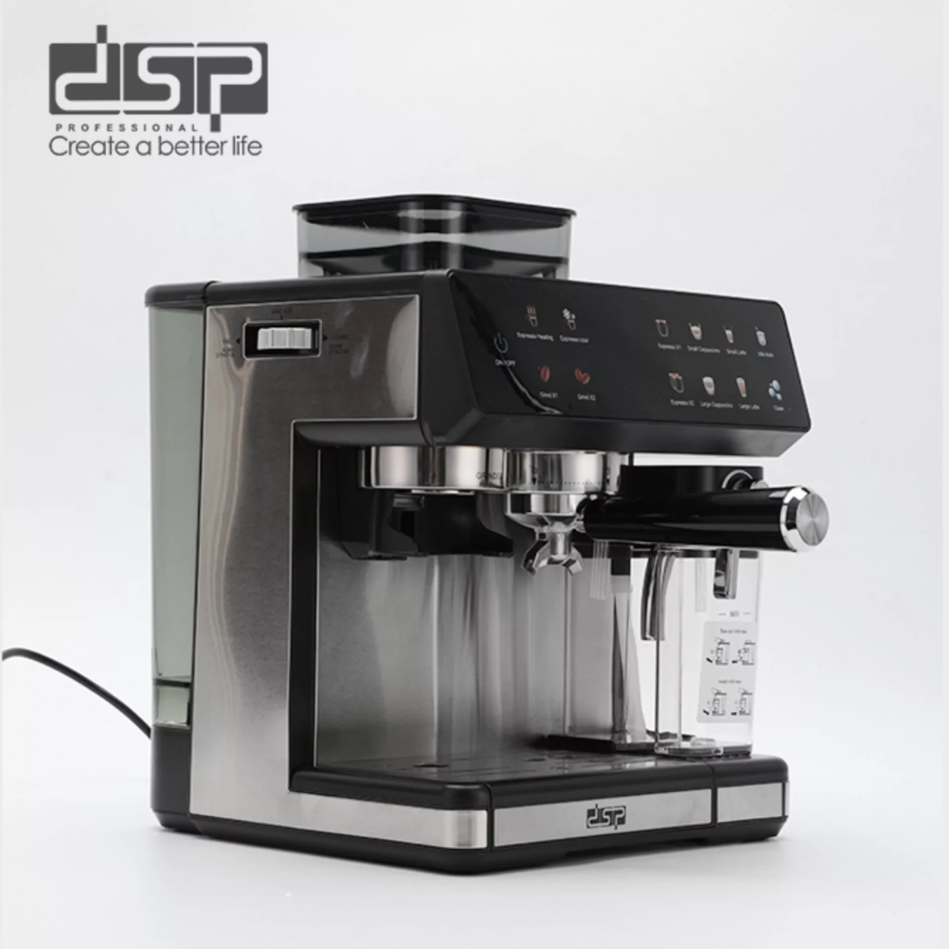 اسپرسو ساز 2500 میلی‌لیتر دی اس پی مدل KA3146