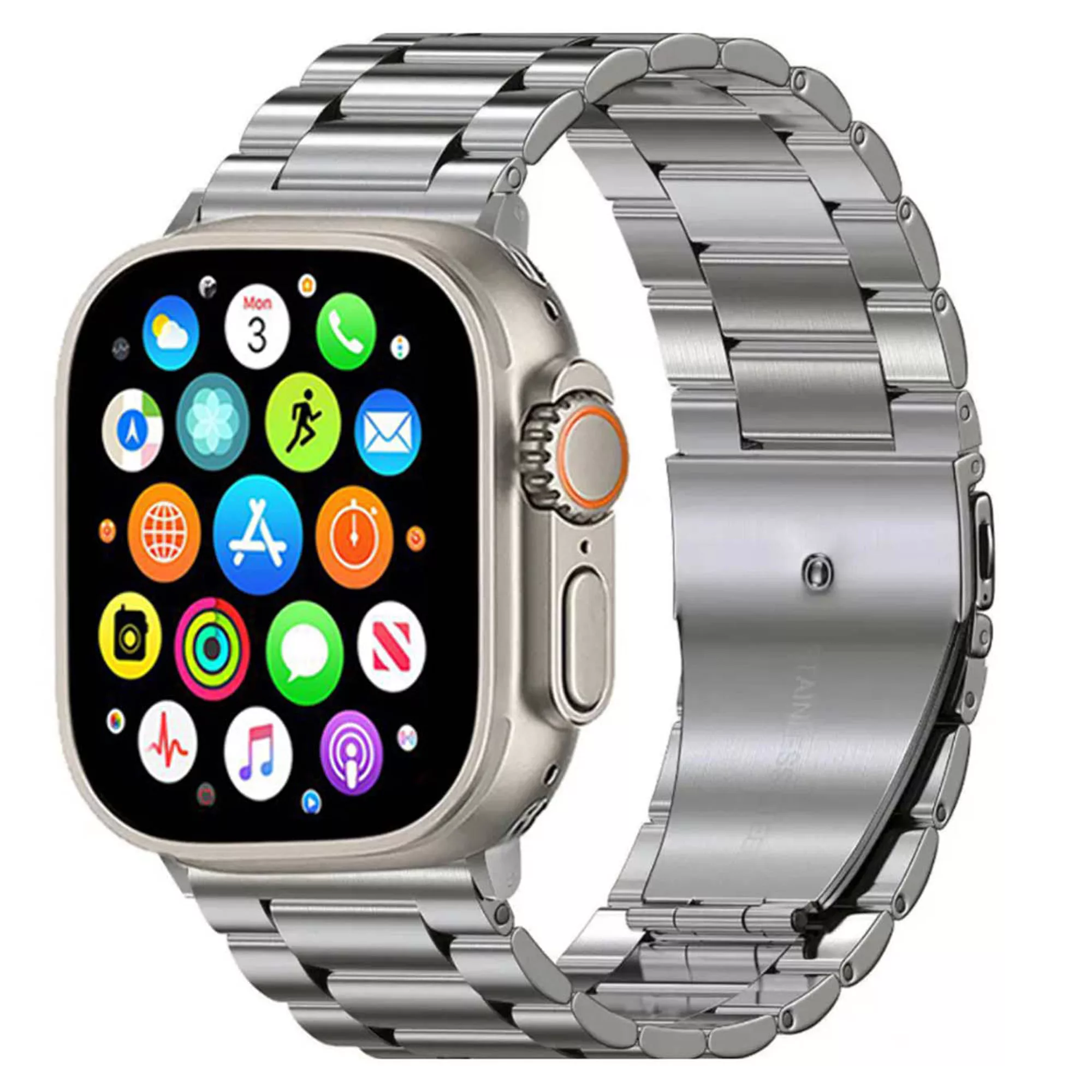 ساعت هوشمند ورنا مدل W49 ultra with 7 Bands