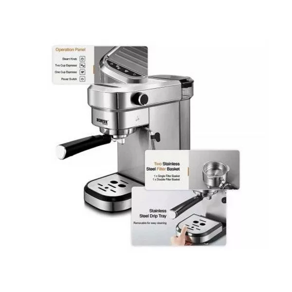 اسپرسو ساز 1000 میلی‌لیتر بیسمارک مدل BM2260