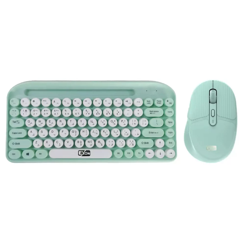 کیبورد و ماوس بی سیم اکسون مدل EX05