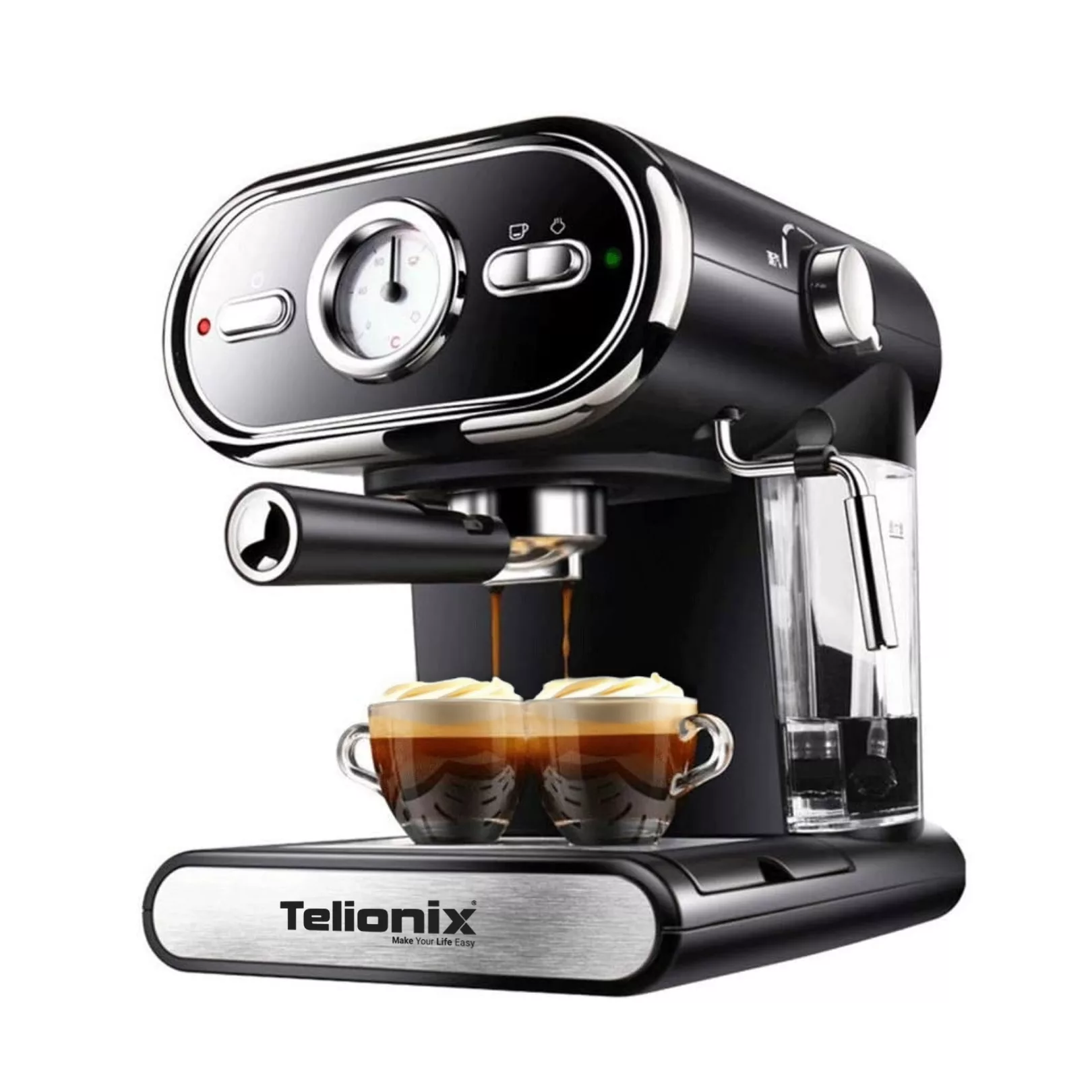 اسپرسو ساز 1000 میلی‌لیتر تلیونیکس مدل TEM-5115