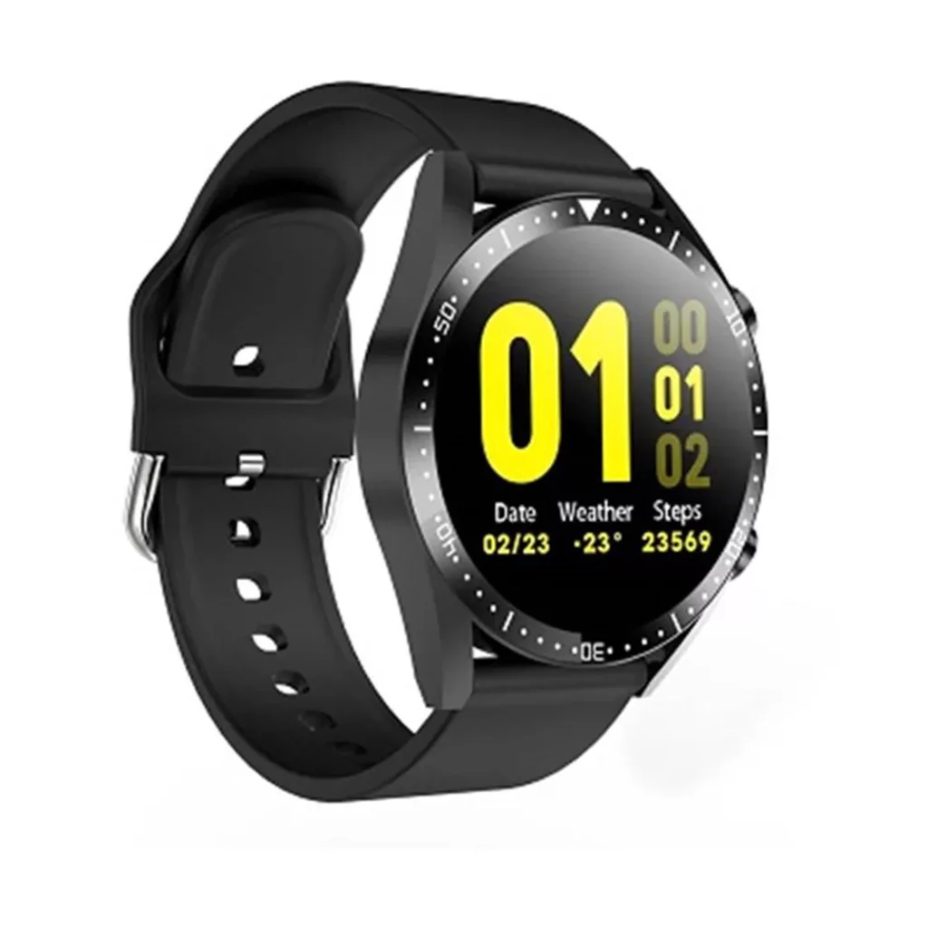 ساعت هوشمند مدل CLASSIC 3 TALK LITE دارای قابلیت های کنترل موسیقی (Music Player)، کنترل سطح اکسیژن خون بند سیلیکون