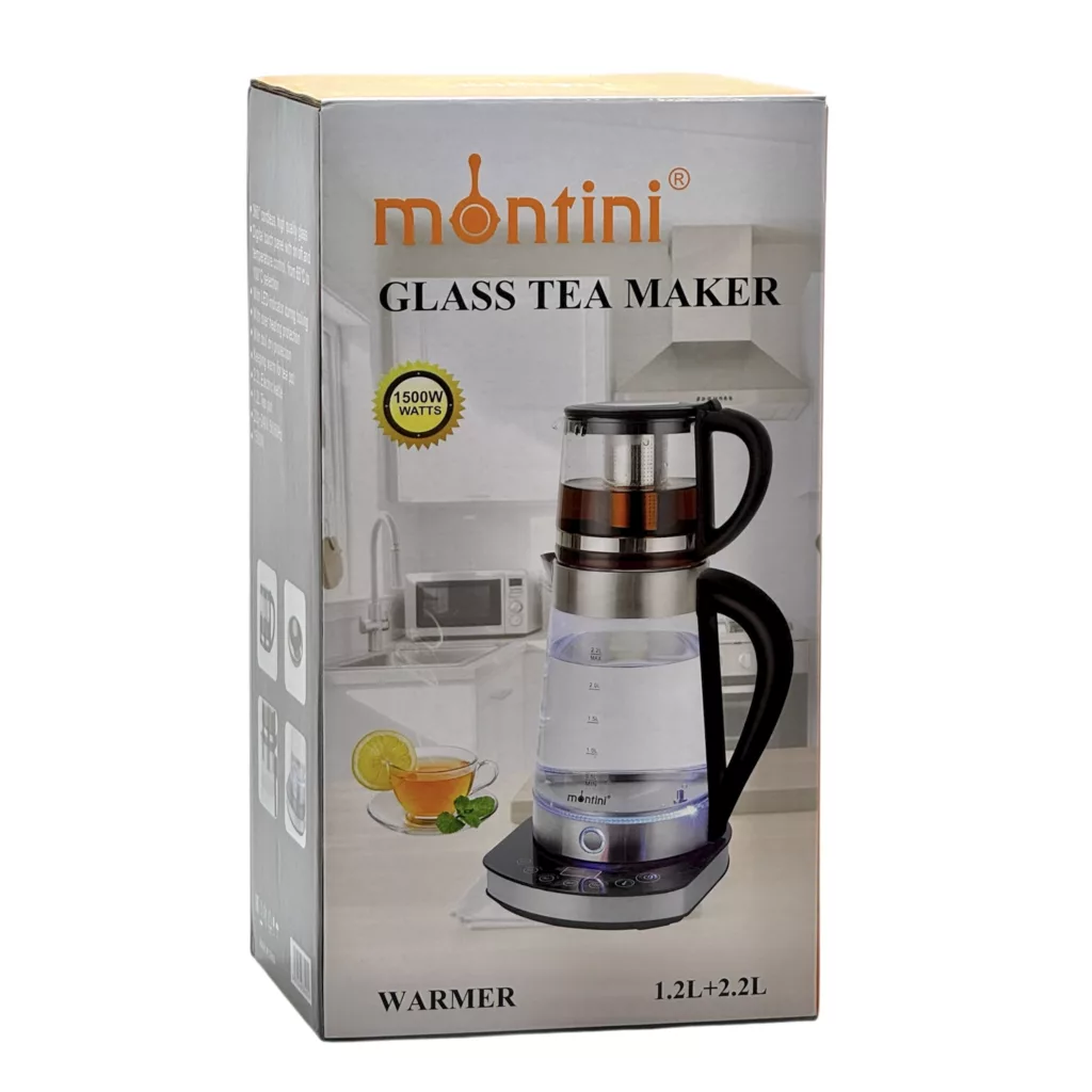 چای ساز روی هم مونتینی مدل WARMER