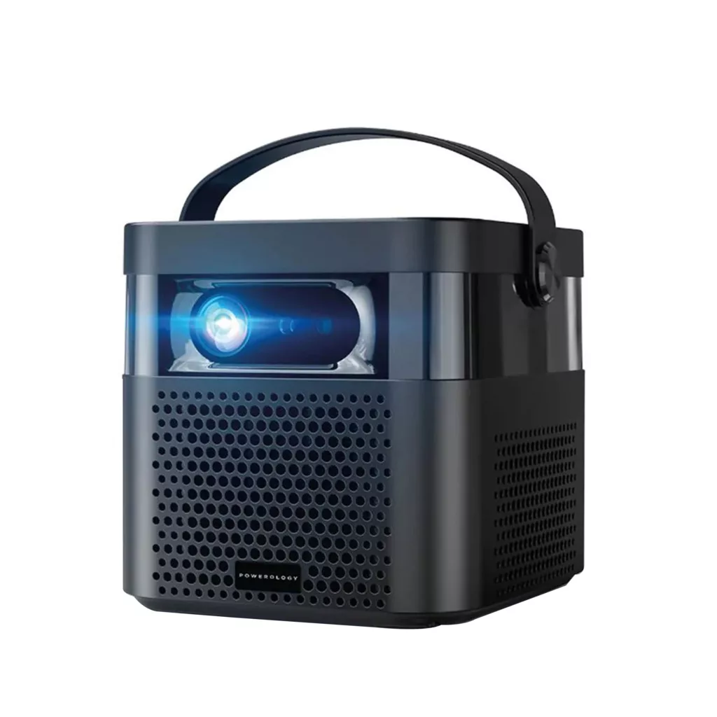 مینی ویدئو پروژکتور پاورولوجی مدل PWPROJ80+-BK