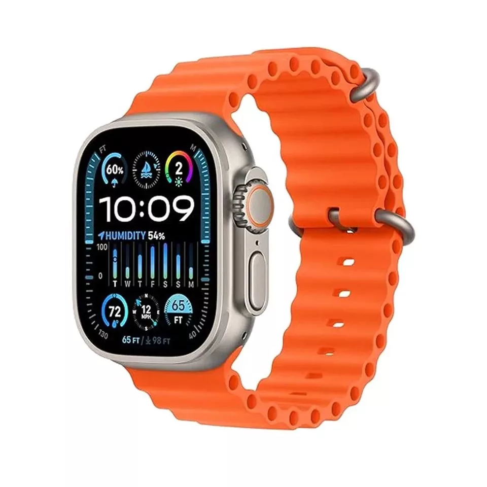 ساعت هوشمند سایز49 میلیمتری مدل TX22 ULTRA3 با بند سیلیکونی