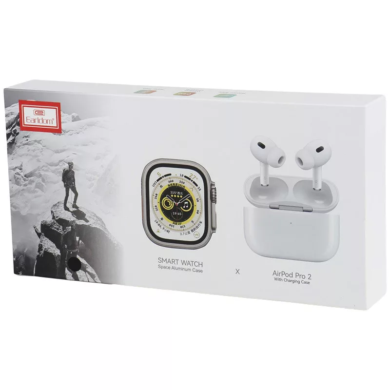 ساعت هوشمند ارلدام مدل ET-SW9 به همراه هندزفری بلوتوثی