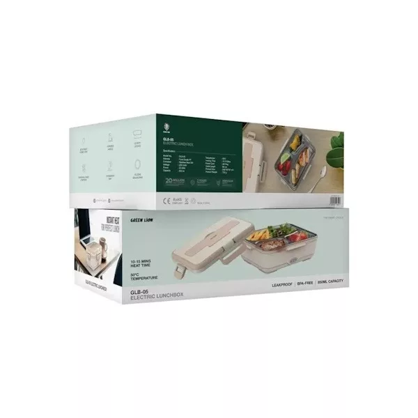 ظرف غذای برقی گرین لاین مدل GNELB850ML