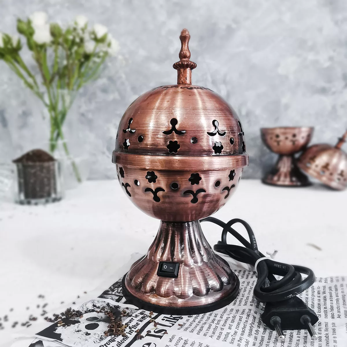 اسپند دود کن برقی مدل چشم نظر