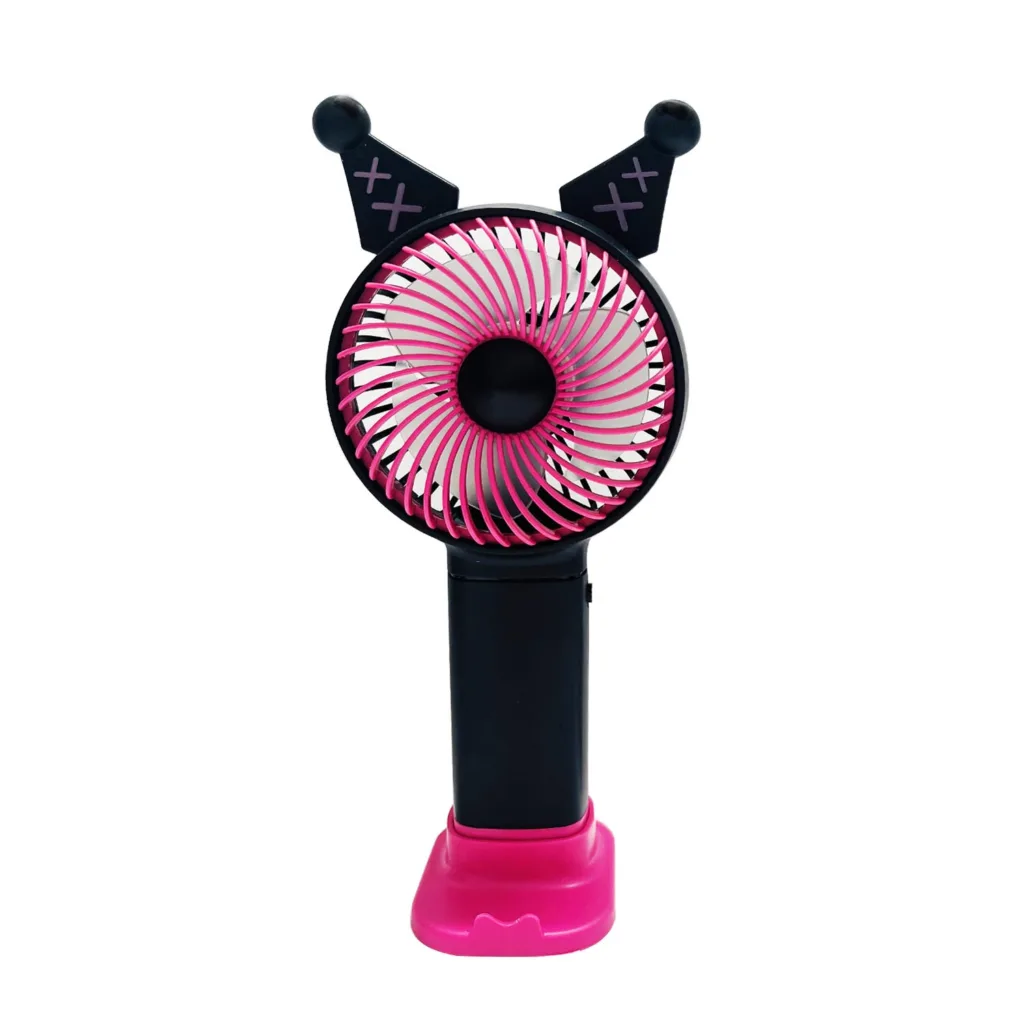 پنکه دستی مدل کرومی عروسکی 600 میلی آمپر ساعت