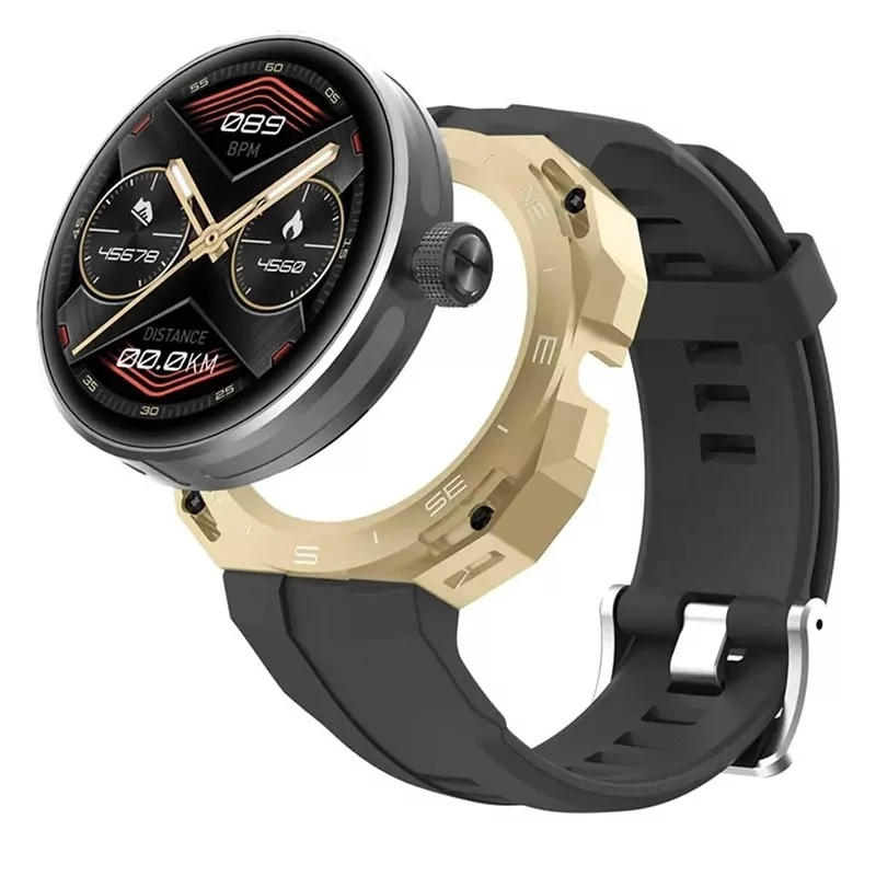 ساعت هوشمند 1.39 اینچی ویرفیت مدل HW3 CYBER با بند سیلیکونی