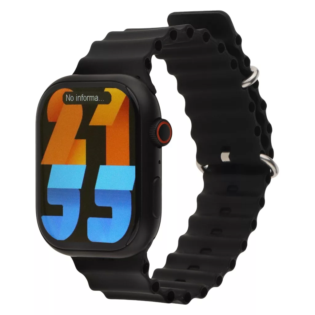 ساعت هوشمند مدل Rock 31 دارای قابلیت های صفحه نمایش رنگی، گام‌شمار، حسگر ضربان قلب و بند سیلیکونی