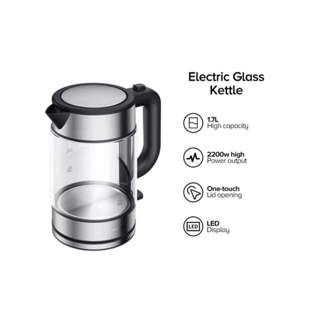 کتری برقی شیائومی مدل Glass Kettle