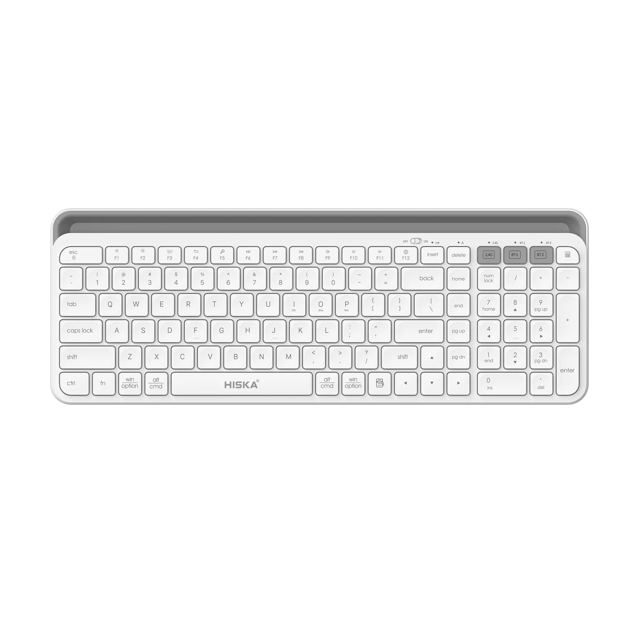 کیبورد بی سیم هیسکا مدل HX-KE255