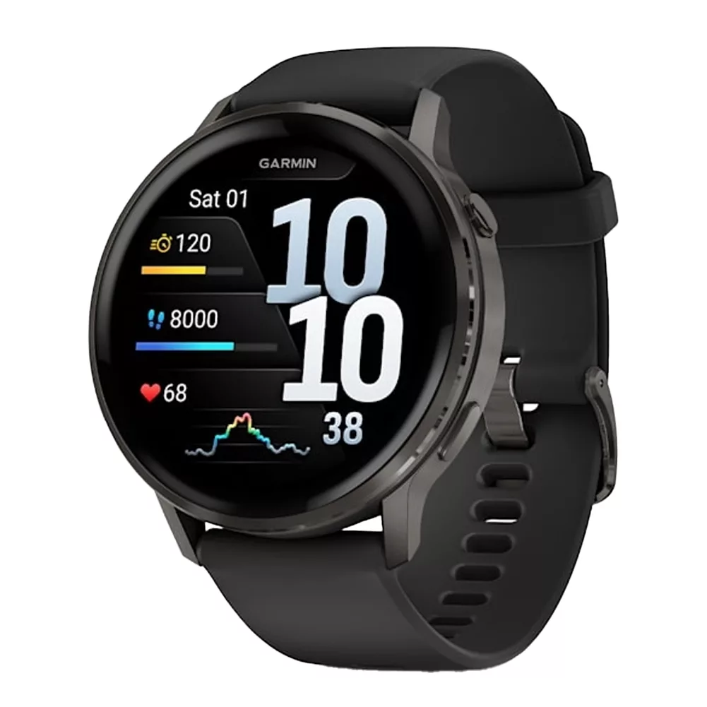 ساعت هوشمند 45 میلی‌متری گارمین مدل Venu 4 با بند سیلیکونی