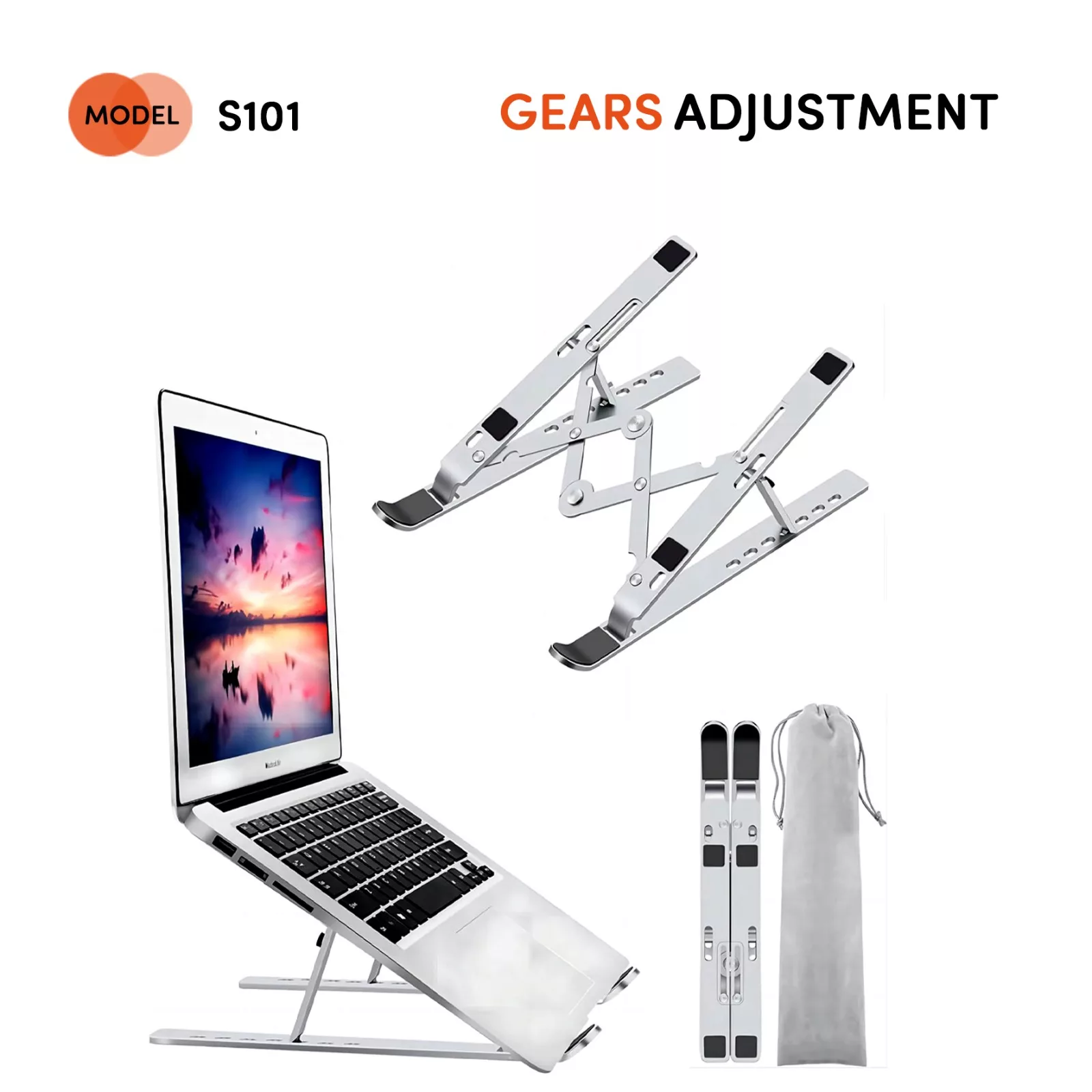 پایه نگهدارنده لپ تاپ کربی مدل S101