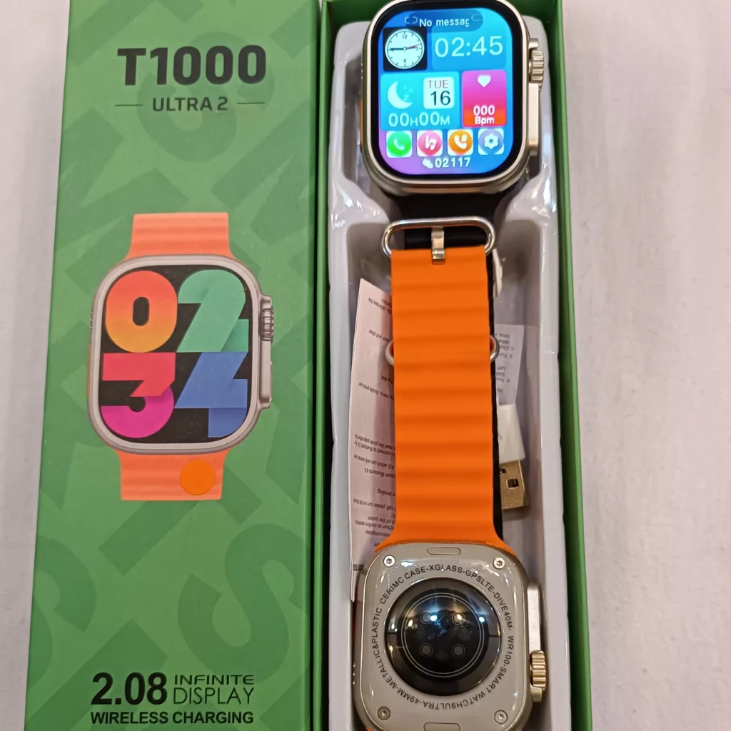 ساعت هوشمند مدل تی ۱۰۰۰اولترا۲