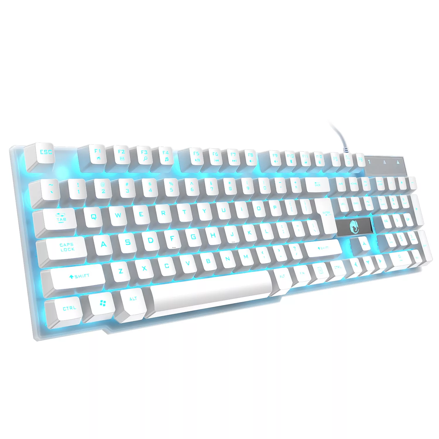 ست گیمینگ رایکو مدل T28 کد 2024-WHITE BLUE