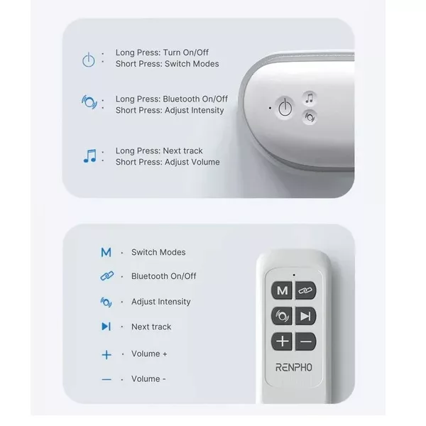 ماساژور چشم رنفو مدل Ec1