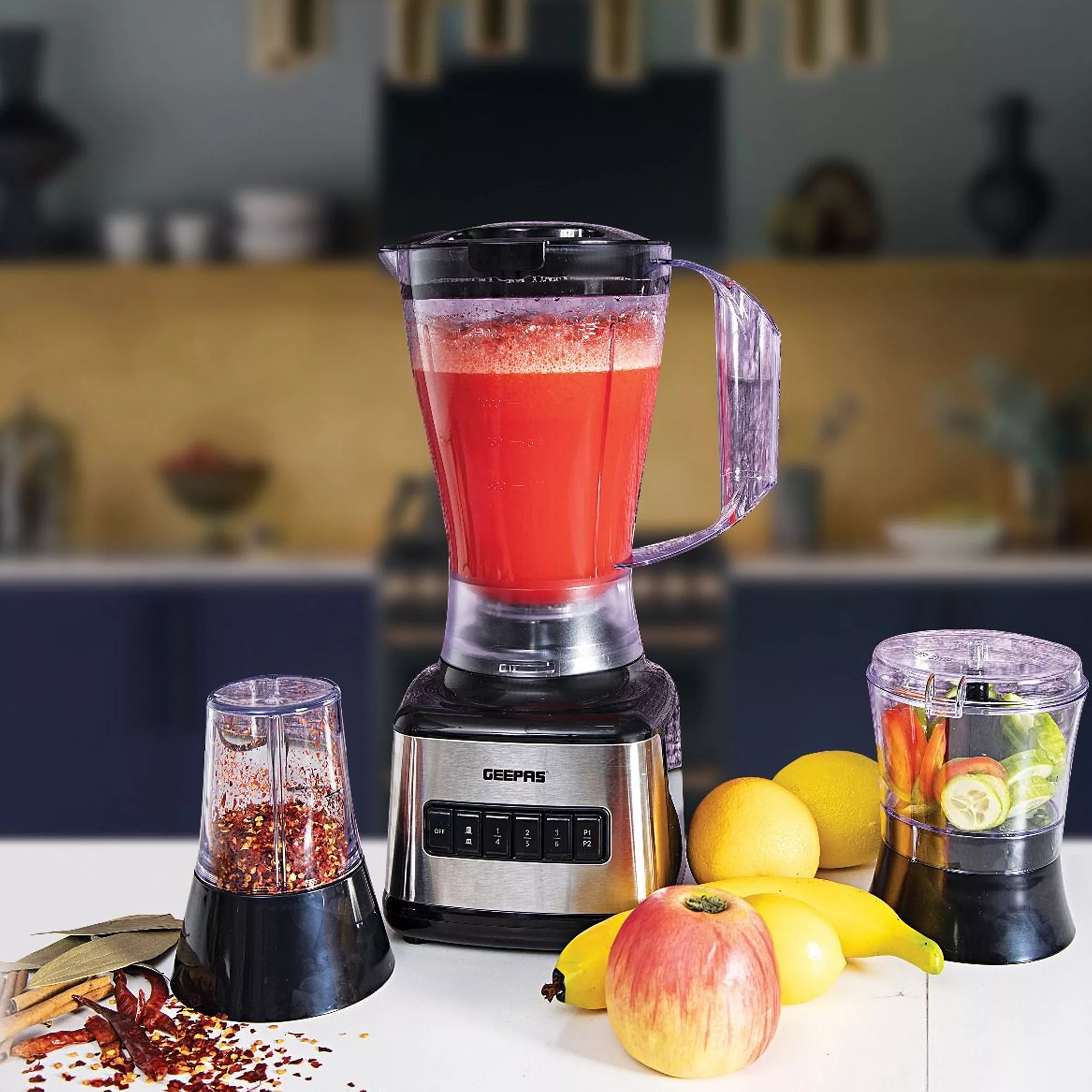 مخلوط کن و آسیاب کن جی پاس مدل GSB44017