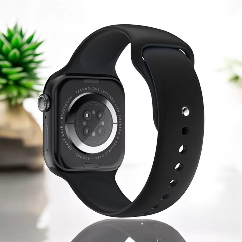 ساعت هوشمند 49 میلیمتری میکروویر مدل S10-WX با بند سیلیکونی