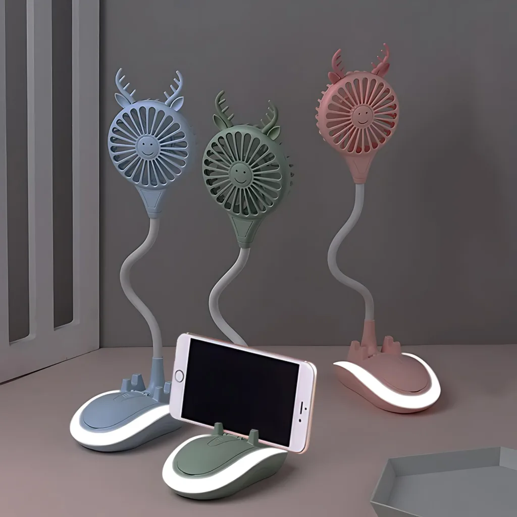 پنکه شارژی مدل MAKEUP FAN