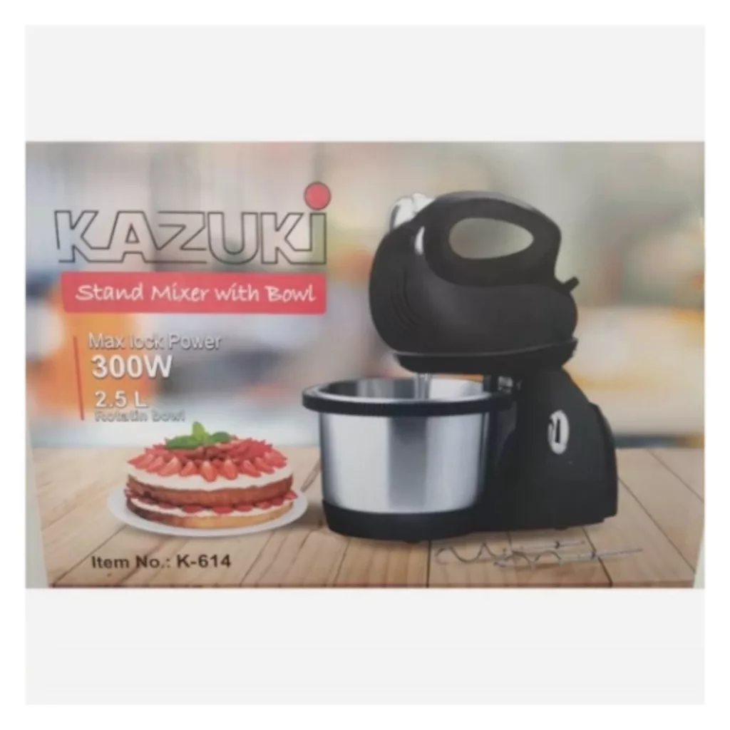 همزن کاسه‌دار 2.5 لیتری کازوکی مدل K-614