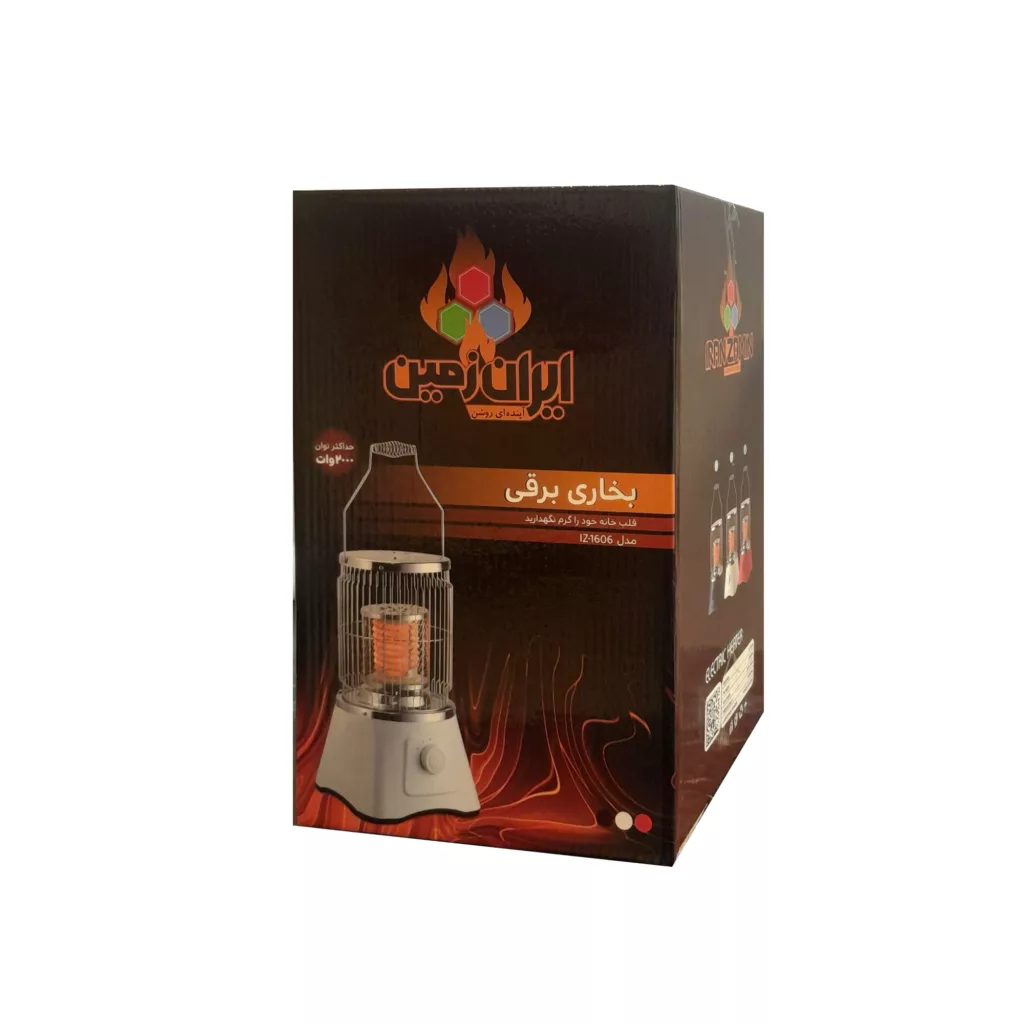 المنت بخاری برقی ایران زمین مدل 1606