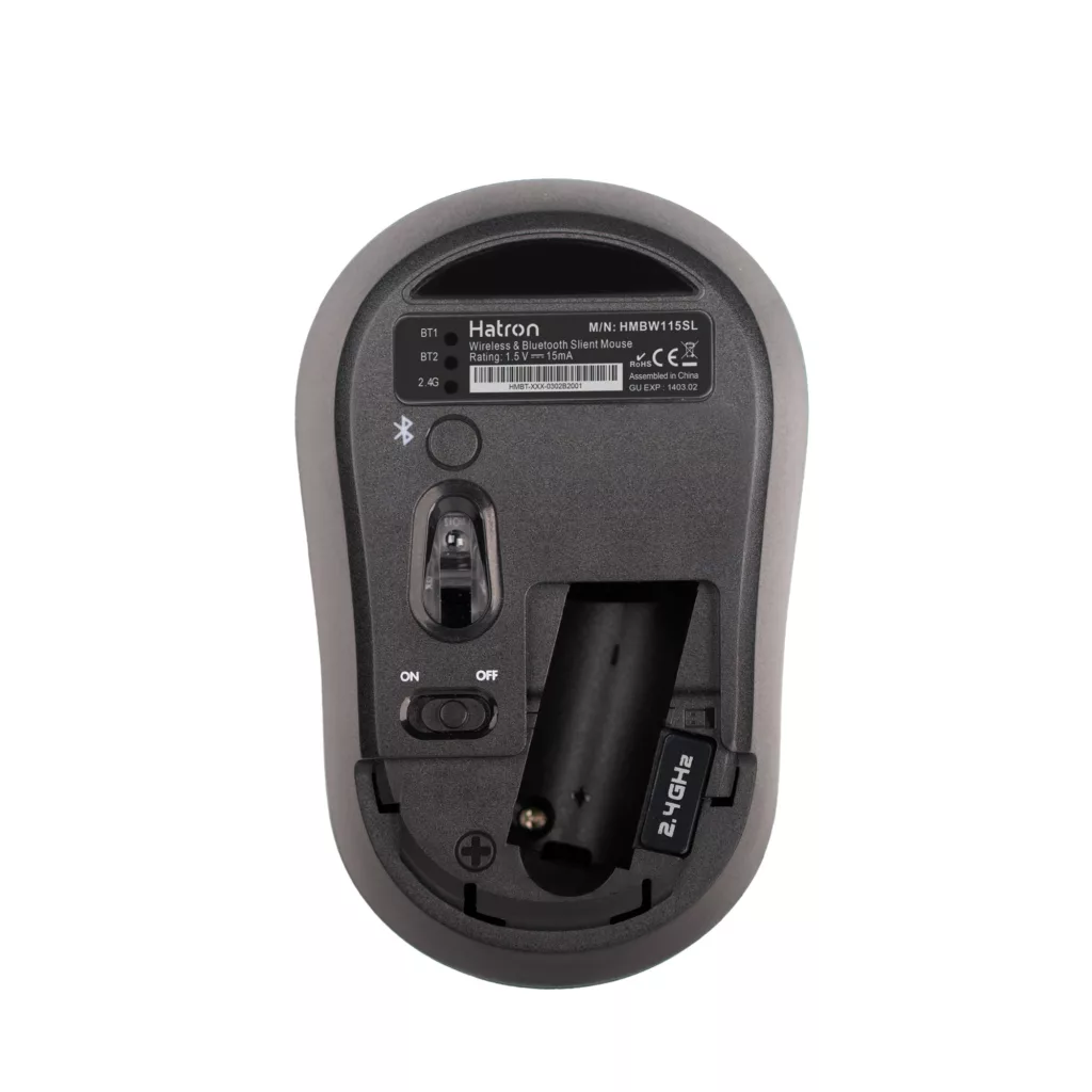 ماوس بی سیم هترون مدل HMBW115SL