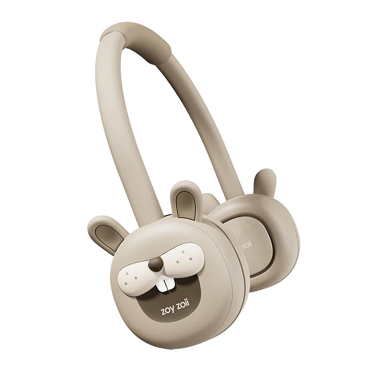 پنکه گردنی زوی زویی مدل Bunny کد F18 ظرفیت 1800 میلی آمپر ساعت