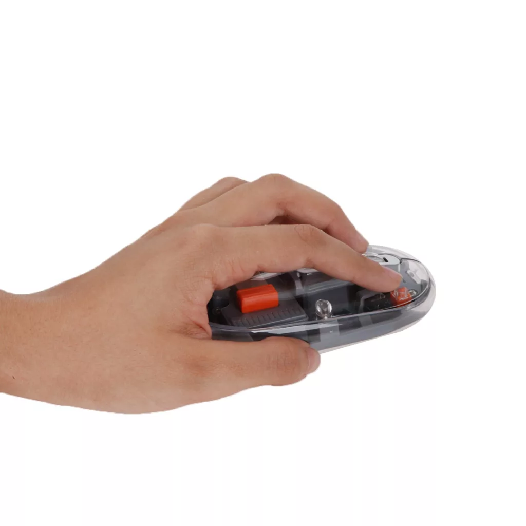 ماوس بی سیم گرین لاین مدل TRANSPARENT MOUSE LITE