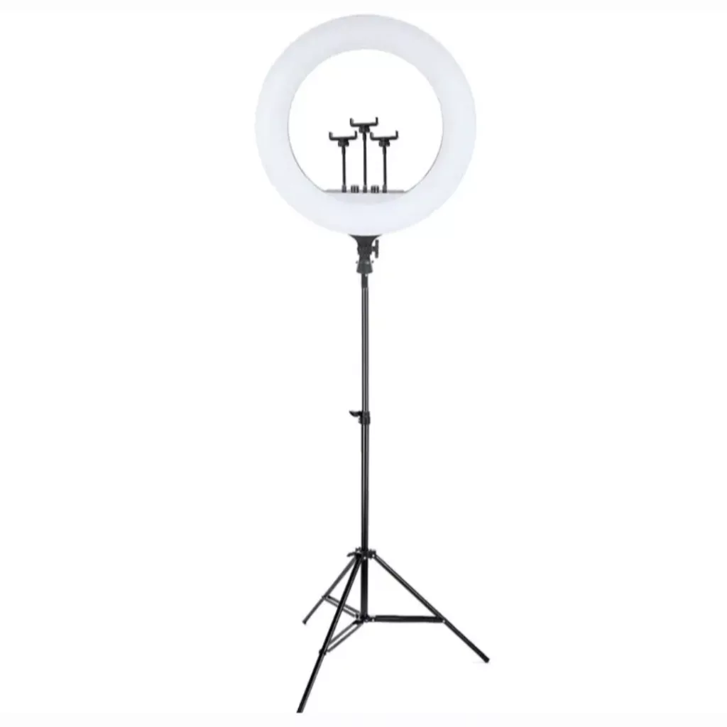 رینگ لایت مدل RL-21 Ring Light به همراه سه پایه