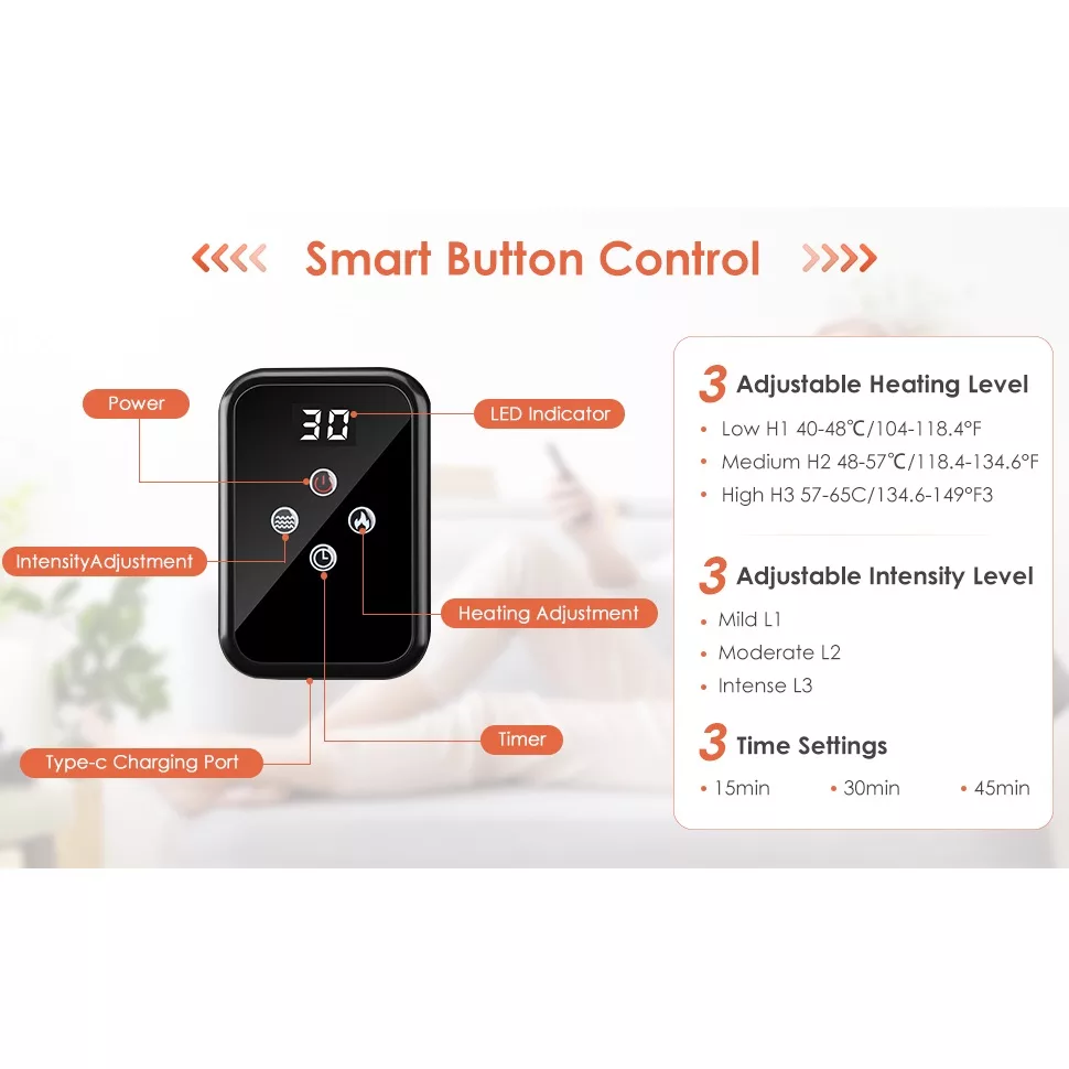 ماساژور برقی زانو مدل GB4706  مجموعه دو عددی